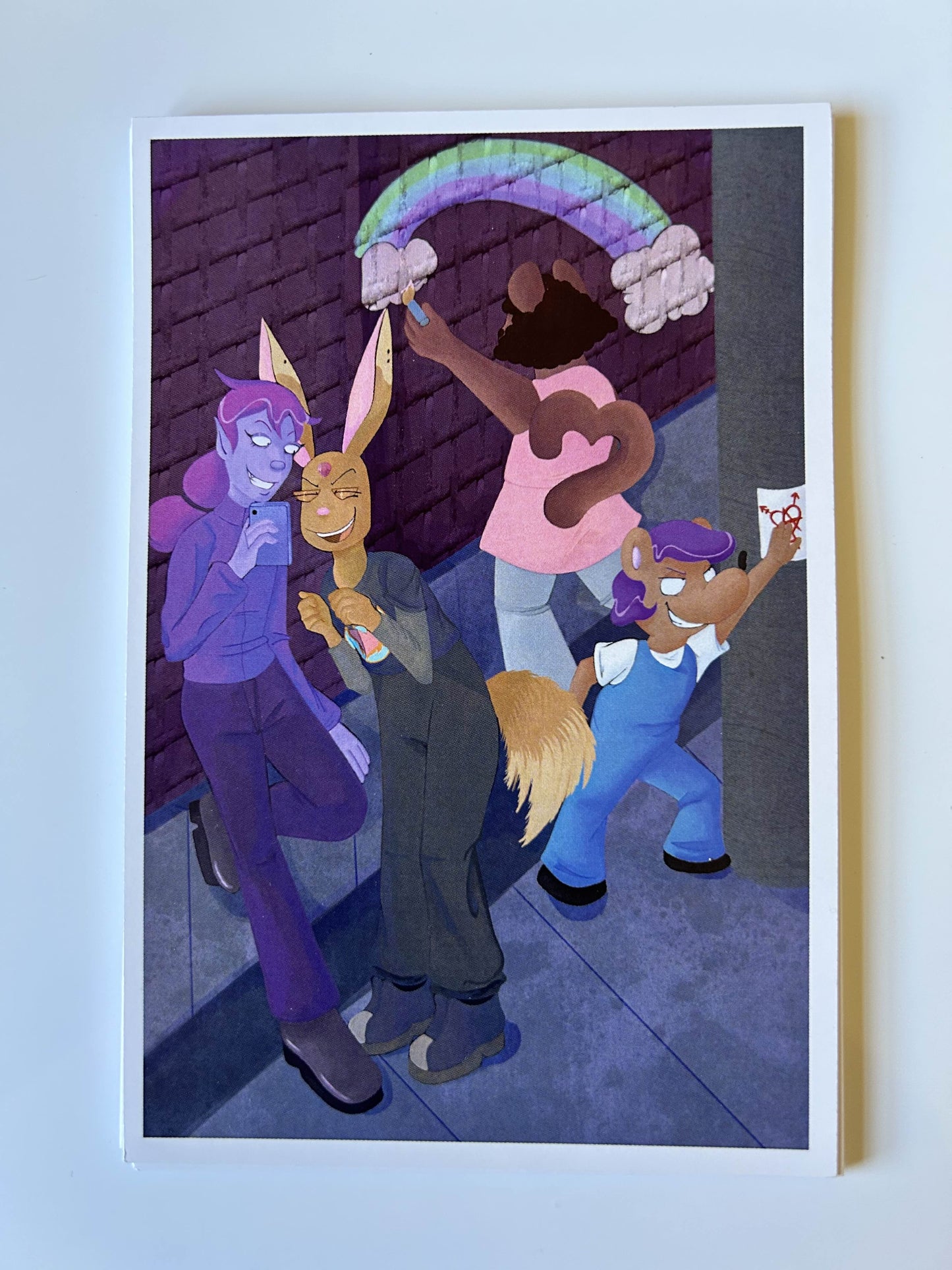 'Alleyway Adventures' 4x6" Print